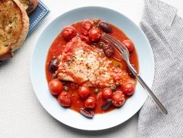 Mediterranean Baked Haddock