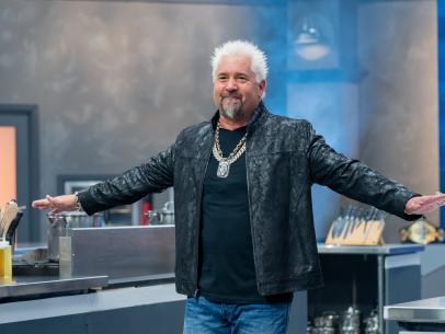 Host Guy Fieri, as seen on Tournament of Champions, Season 5.